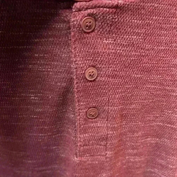 Express Double Knit Henley Shirt - Size XL - Picture 3 of 4
